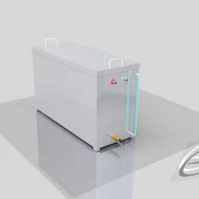 Koeltank met circulatiepomp