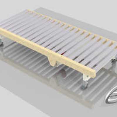 Aangedreven rollenbaan